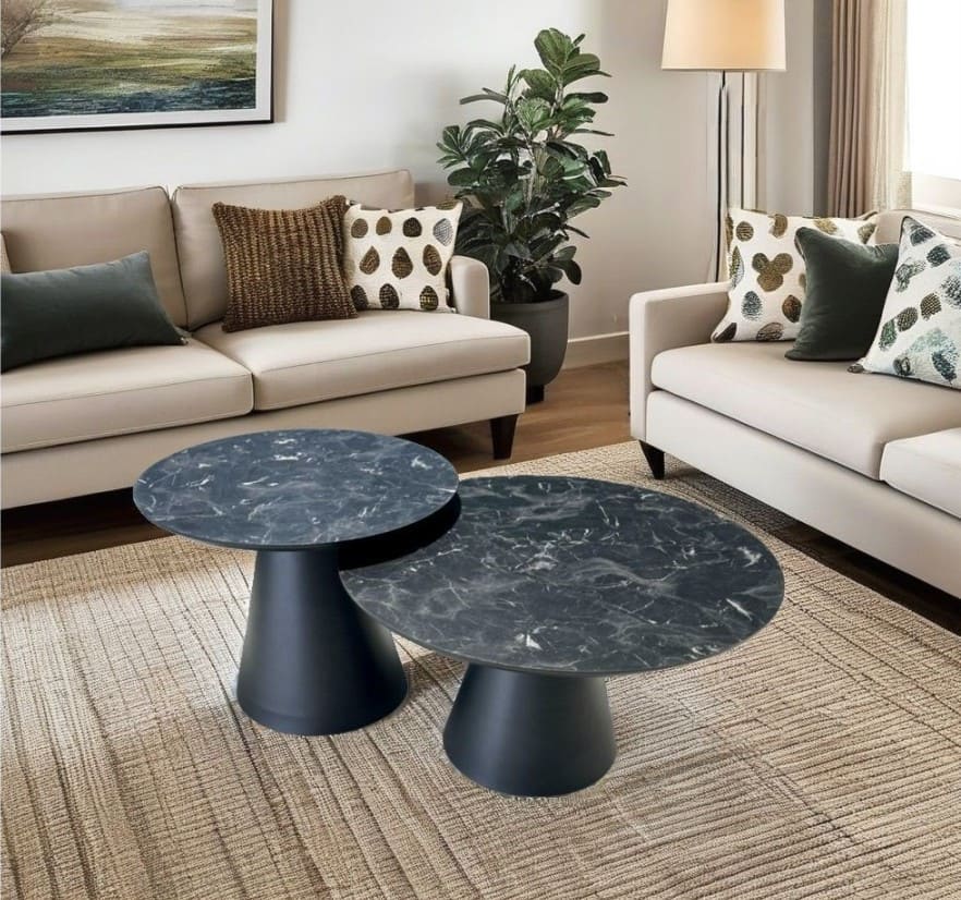 JEFFERSON COFFEE TABLE SETS 2 PCS