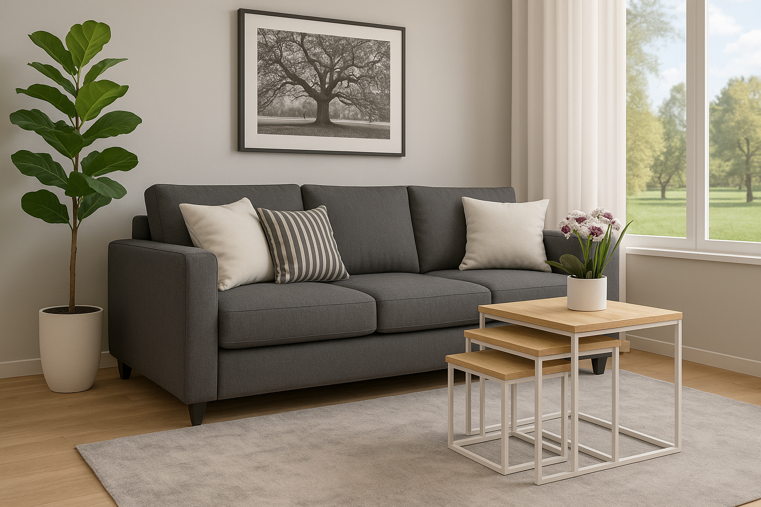 JAZZ SQUARE 3 NESTING TABLE