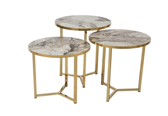 SUNTA SQUARE 3 NESTING TABLE