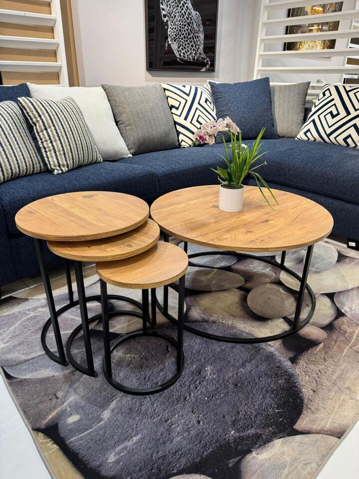 BENTELY COFFEE TABLE SET 4 PCS