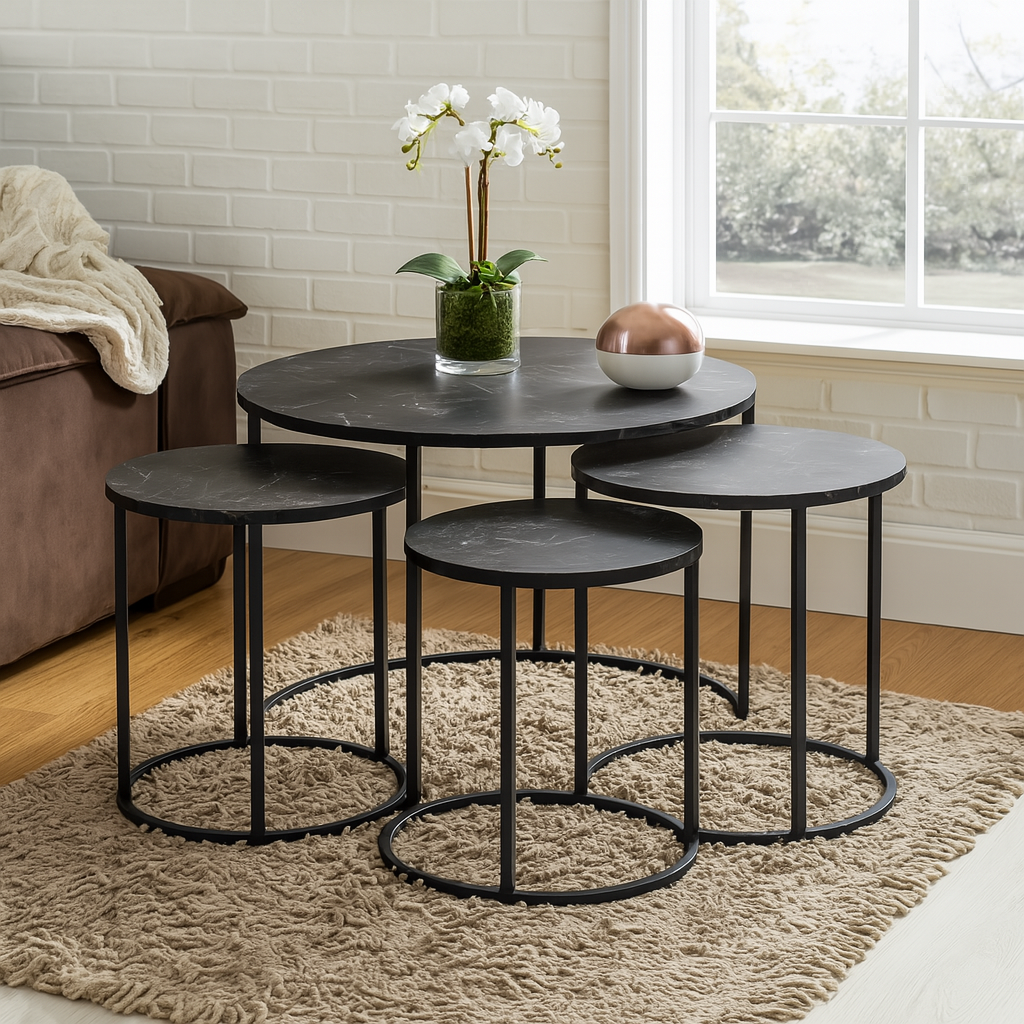 TREBICA 5 PCS COFFEE TABLE SET