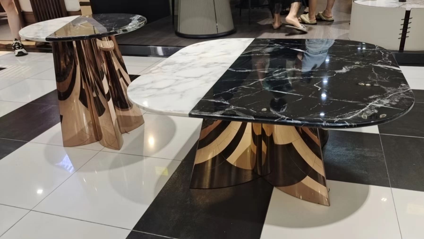 ARISTA COFFEE TABLE SET (2PCS)