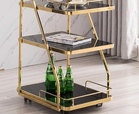 LUXURY SERVING TROLLEY
