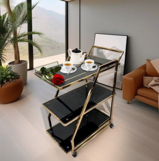 LUXURY SERVING TROLLEY