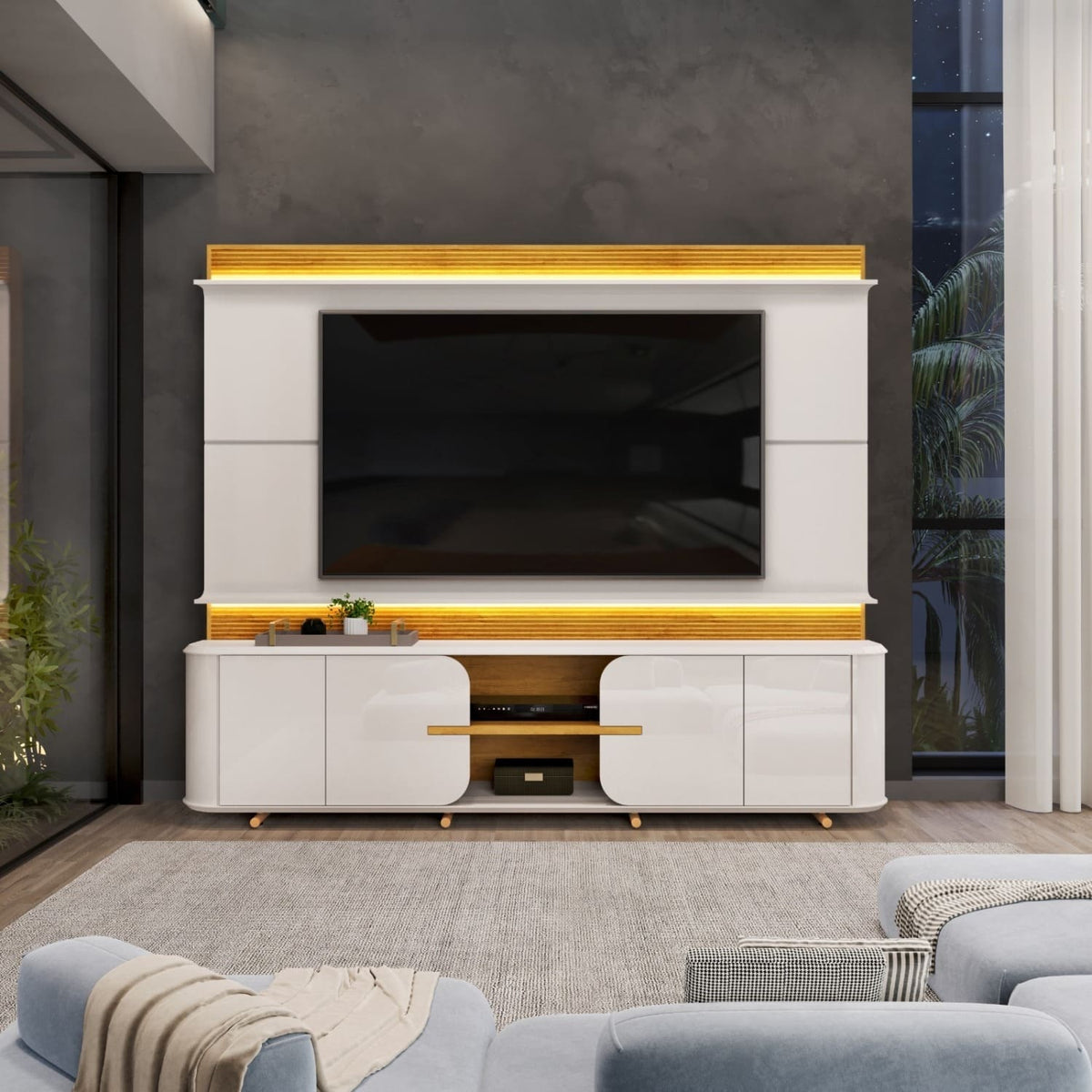 LORD ENTERTAINMENT TV UNIT – Qortuba furniture قرطبة للأثاث