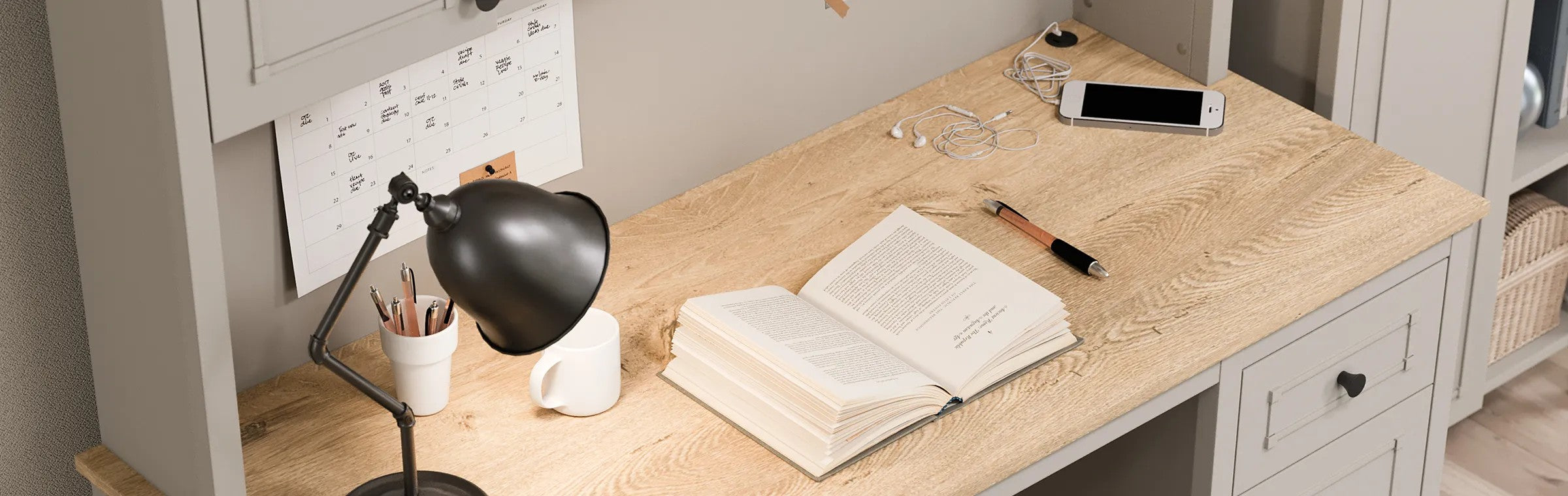 SENTO STUDY DESK AND TOP UNIT