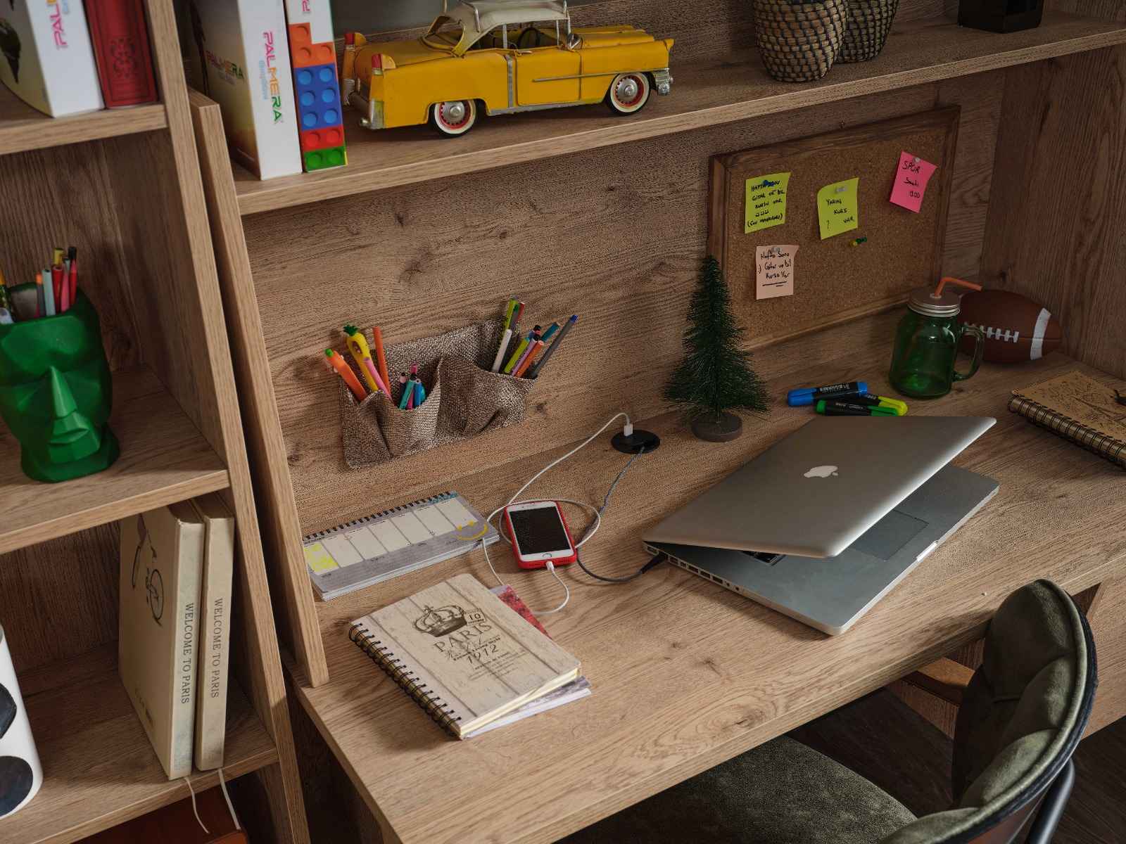 PETRA STUDY DESK WITH TOP UNIT