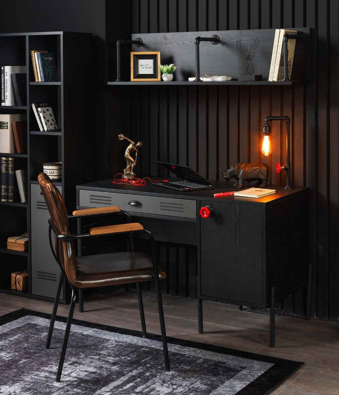 VALVE STUDY DESK WITH TOP UNIT