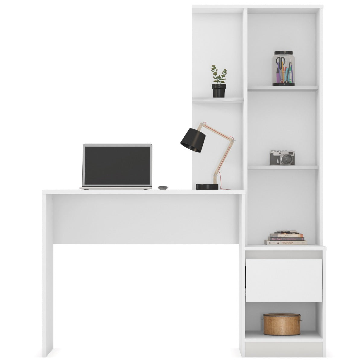 MORADA DESK WITH CABINET