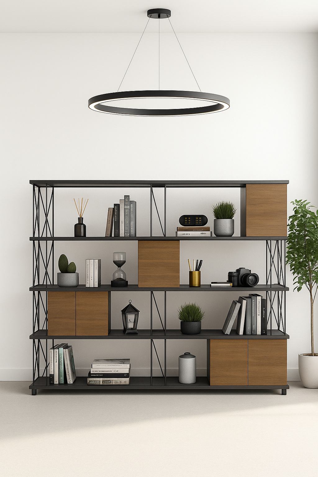 NOVEL DIVIDER CABINET 200 CM – Qortuba furniture قرطبة للأثاث