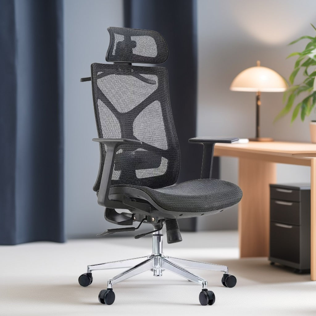 Spectra Chair Clean SPECTRA HIGH BACK OFFICE CHAIR – Qortuba furniture قرطبة للأثاث