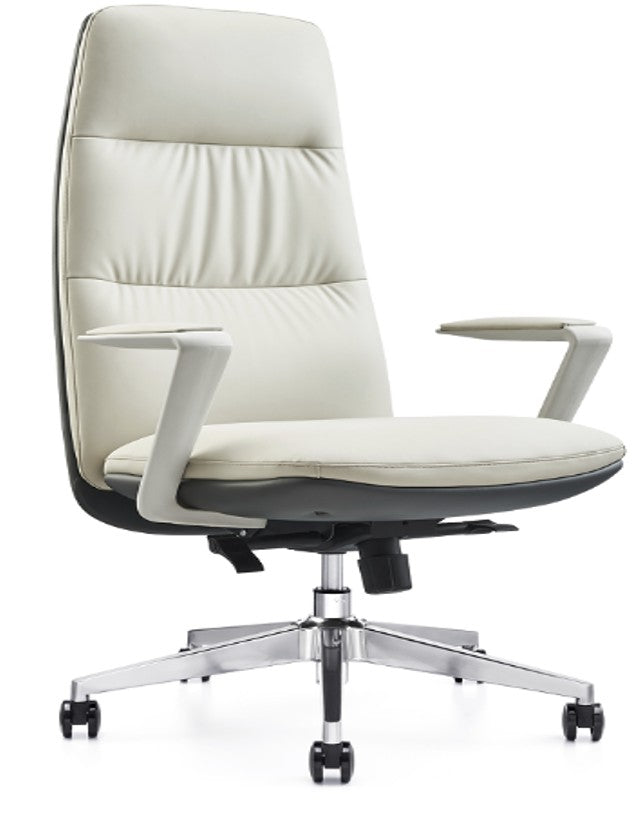 OMEGA HIGH BACK OFFICE LEATHER CHAIR