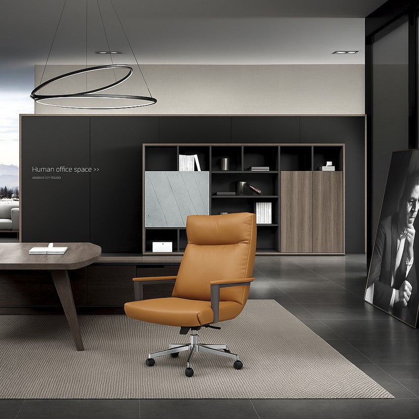 HERMAN HGIH BACK OFFICE CHAIR