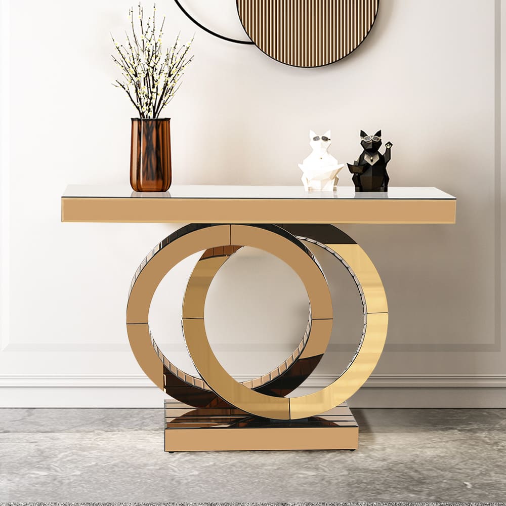 غرفة المعيشة / كونسول ومرآيا – Qortuba furniture قرطبة للأثاث