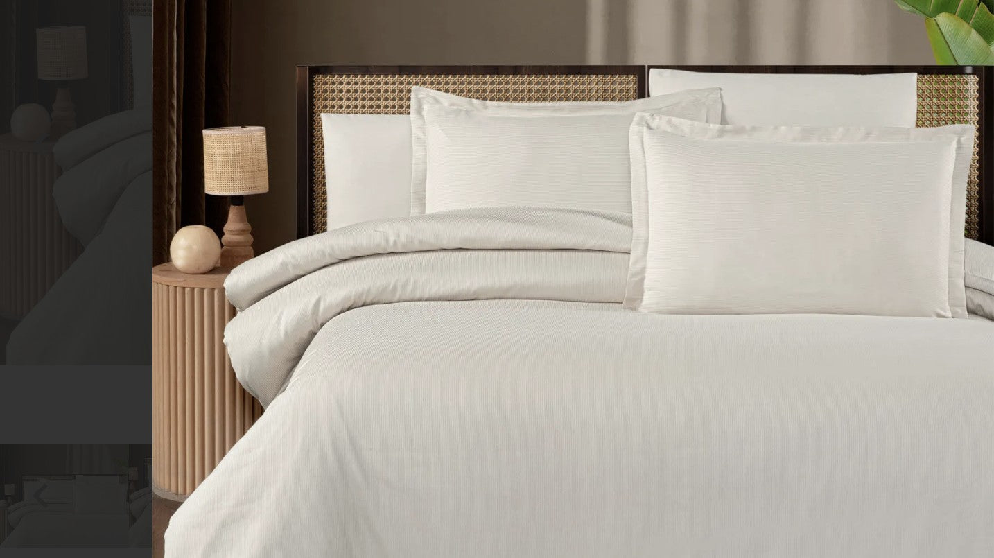 ELY SATEN KING BED COVER SETS