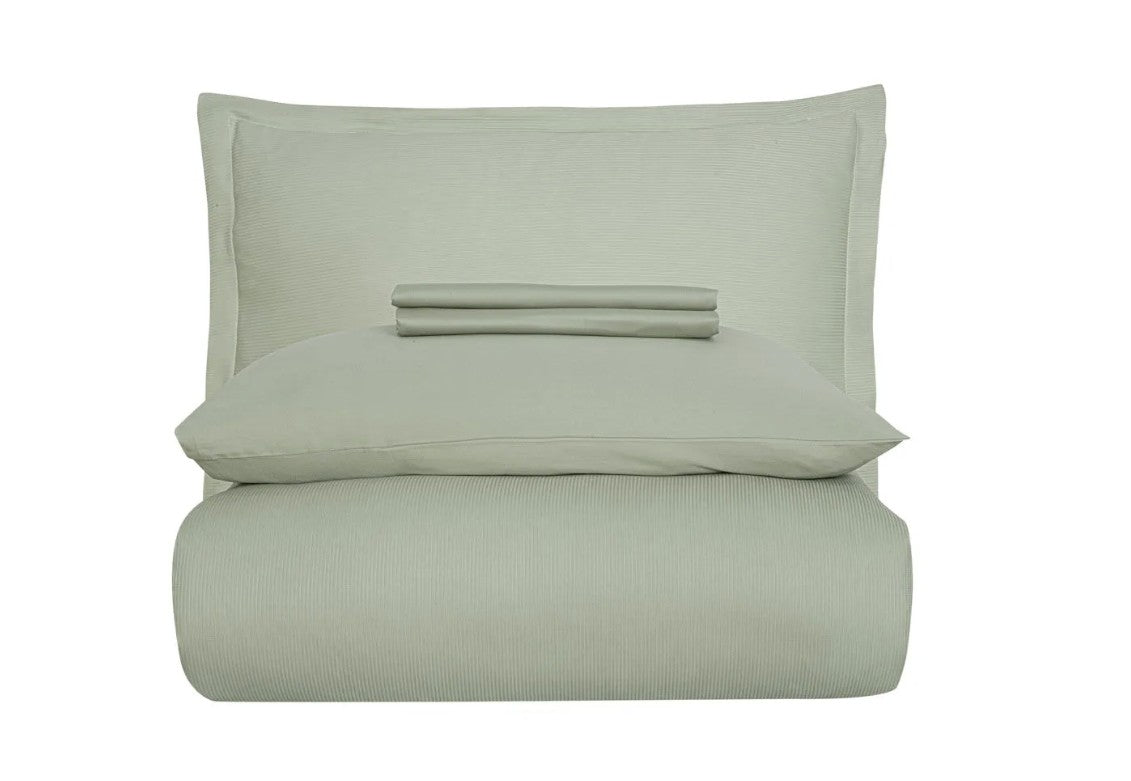 ELY SATEN KING BED COVER SETS