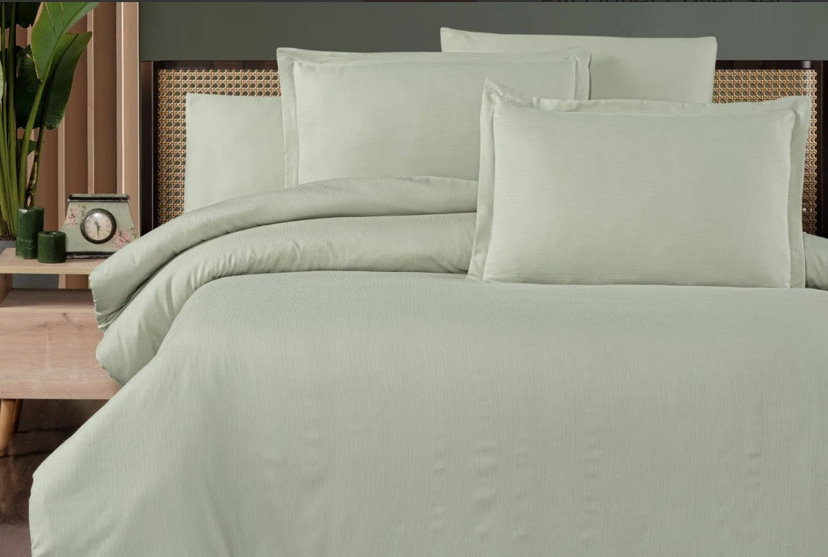 ELY SATEN KING BED COVER SETS