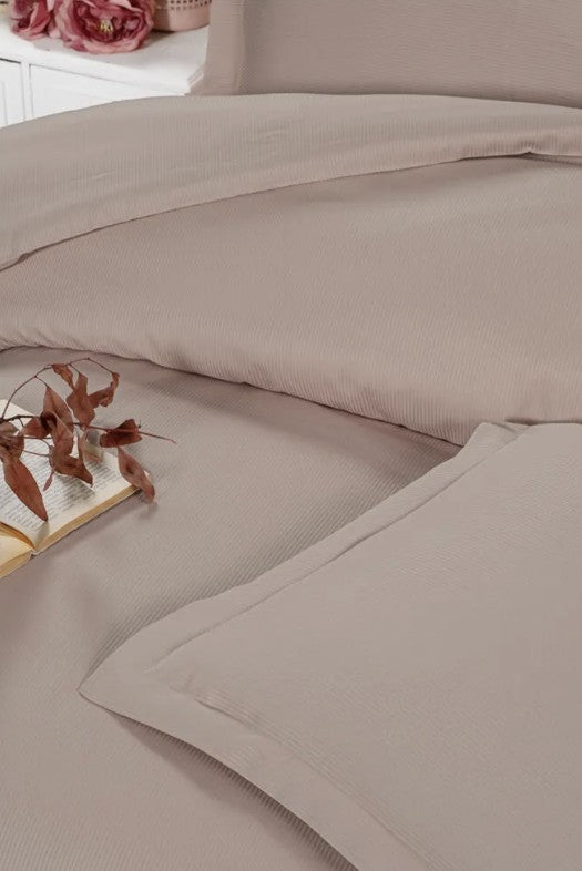 ELY SATEN KING BED COVER SETS