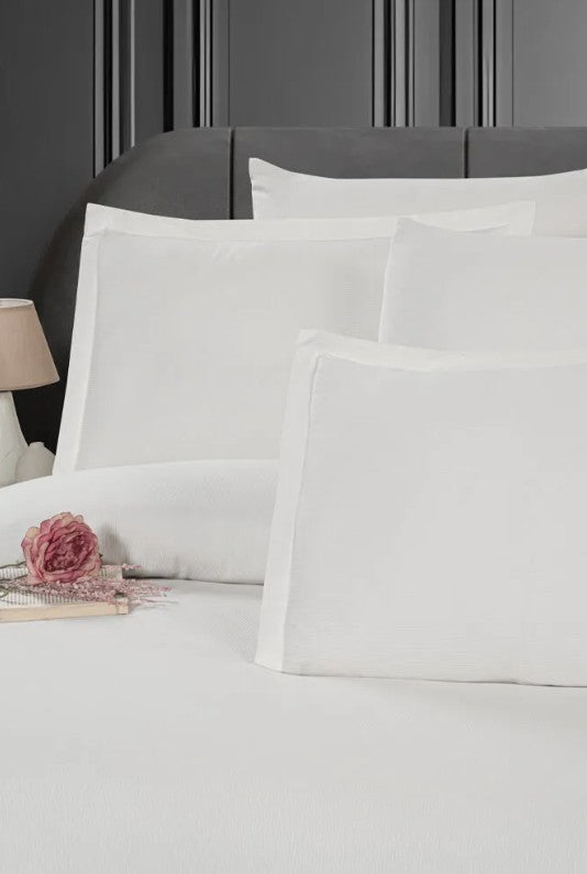 ELY SATEN KING BED COVER SETS