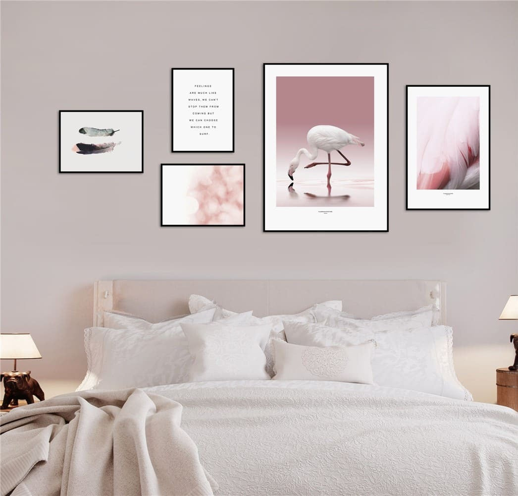 BOHO WALL ART SET 5 PCS