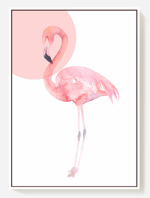 FLAMINGO83 WALL ART