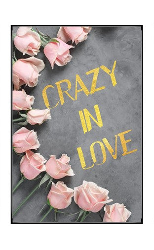 PINK FLOWER WALL ART