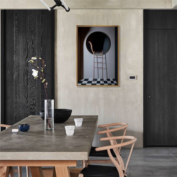 SECRET DOOR WALL ART