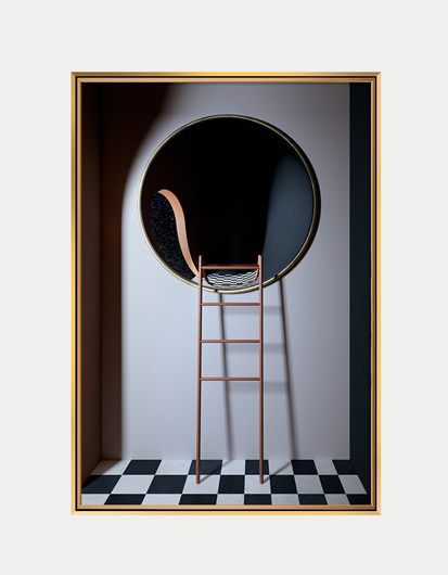 SECRET DOOR WALL ART