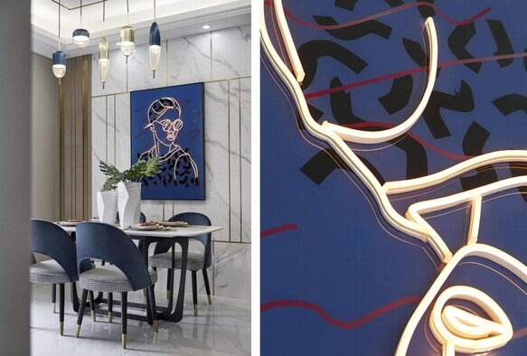 CIDA LIGHTING WALL ART