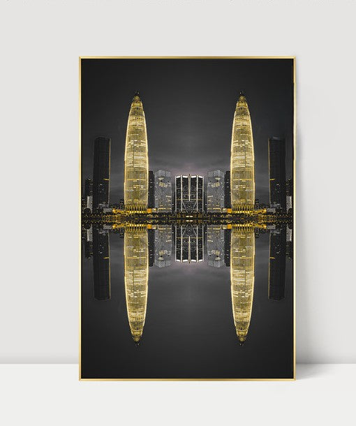 TWIN TOWERS WALL  ART