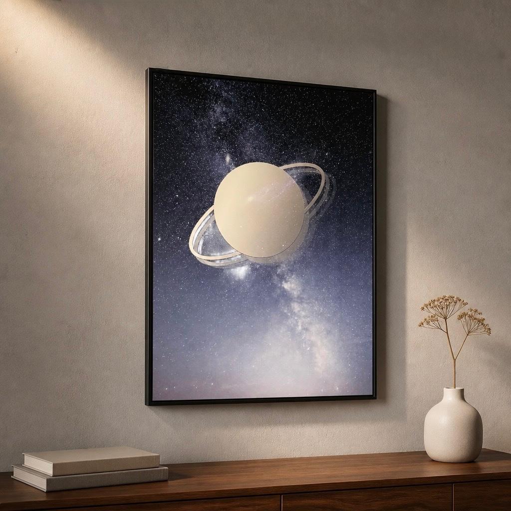 SATURN WALL  ART