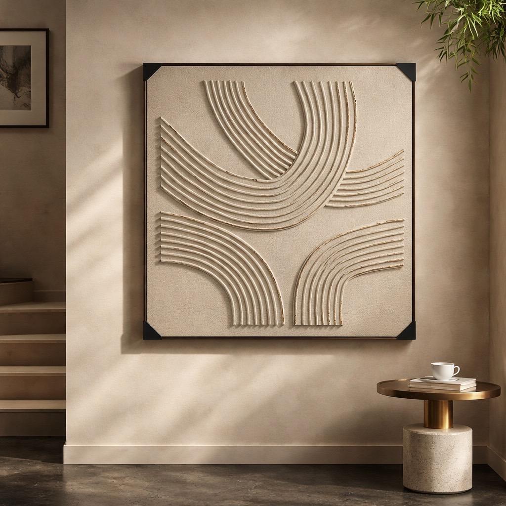 GOLD ACCENT WALL ART