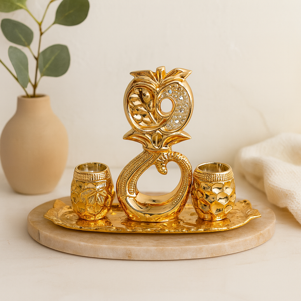 4 PCS APPLE DECORATION SET