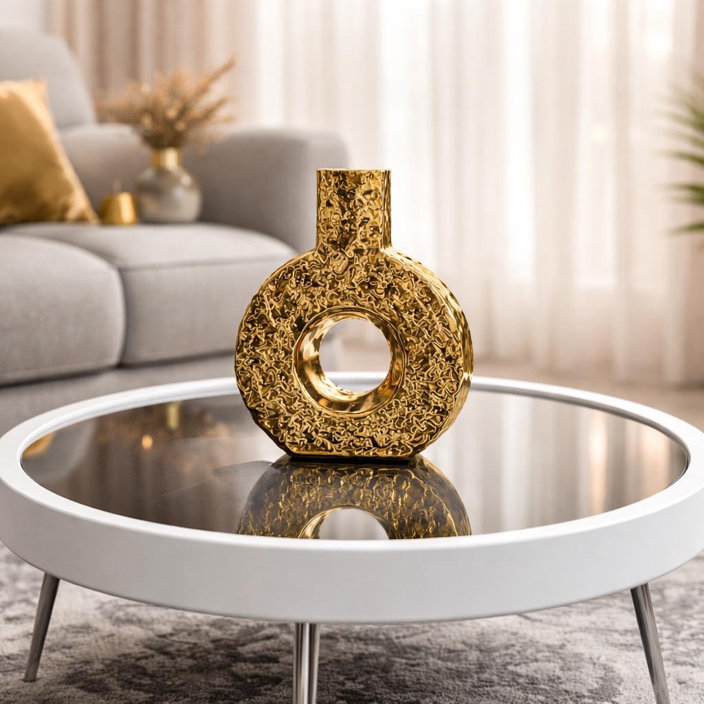 ELEGANT VASE MED DECORATION
