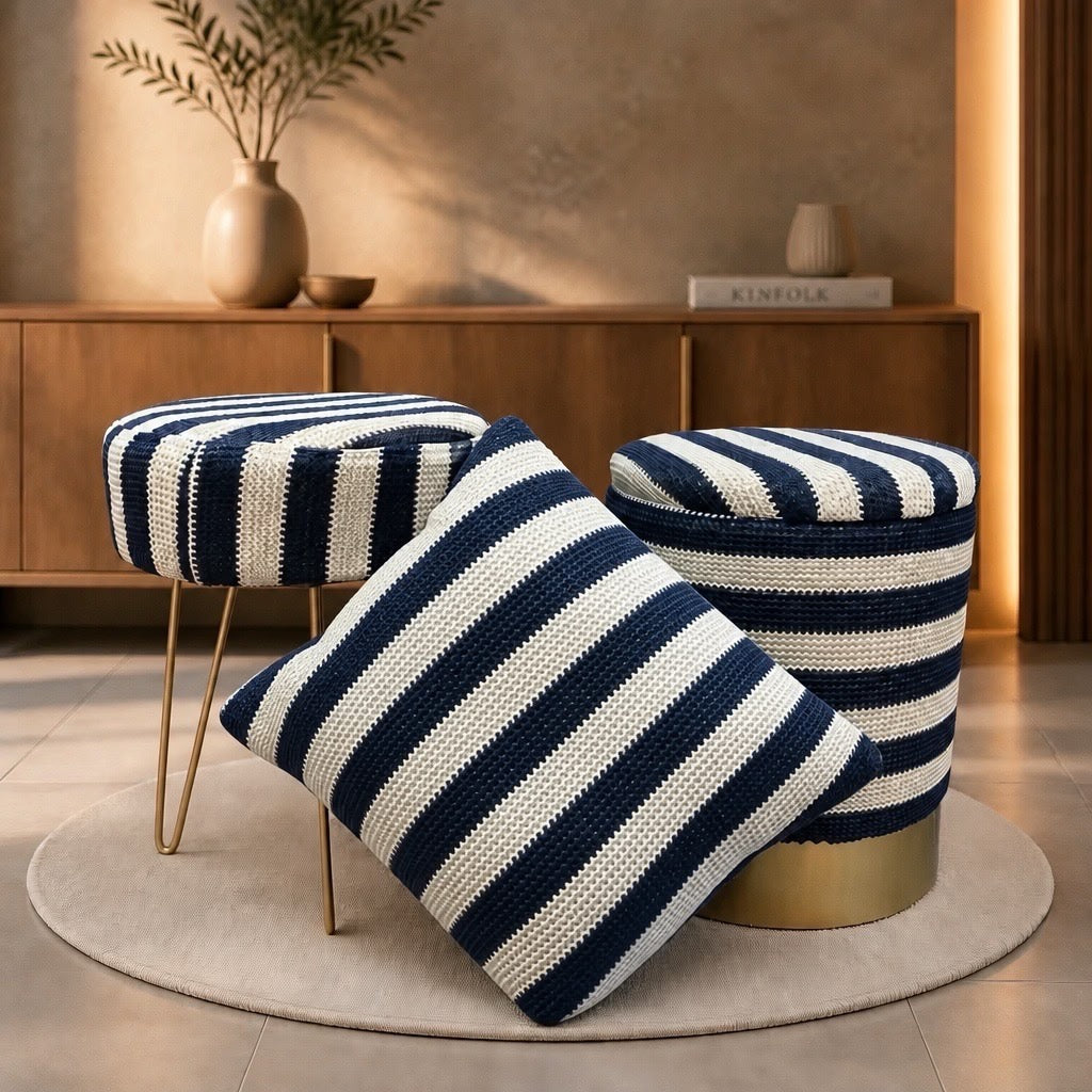 غرفة المعيشة / مقاعد منخفضة – Qortuba furniture قرطبة للأثاث