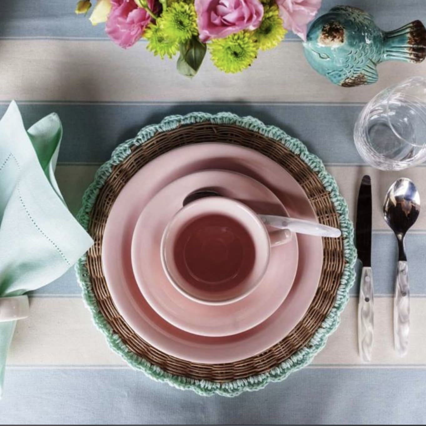 20 PCS UNNI MILENIAL DINNER|TEA SET