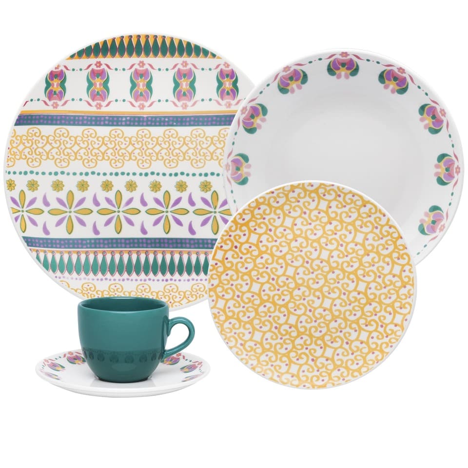 20 PCS COUP ALEGORIA DINNER/TEA SET